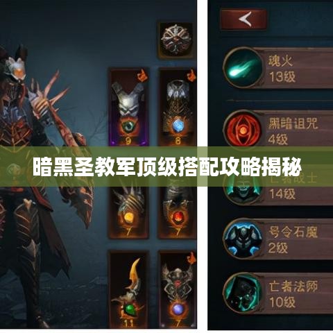 暗黑圣教軍頂級(jí)搭配攻略揭秘