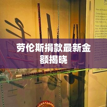 勞倫斯捐款最新金額揭曉