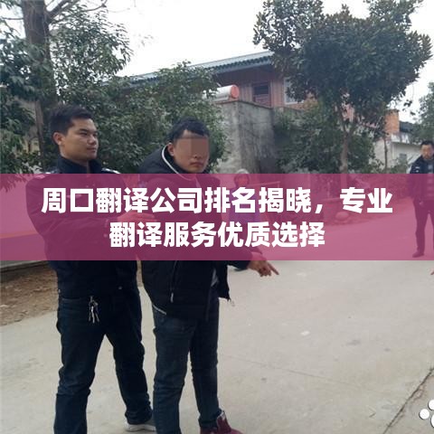 周口翻譯公司排名揭曉，專業(yè)翻譯服務(wù)優(yōu)質(zhì)選擇