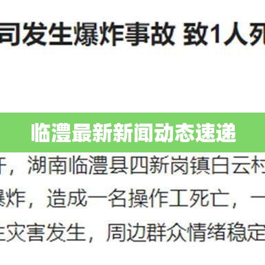 臨澧最新新聞動態(tài)速遞