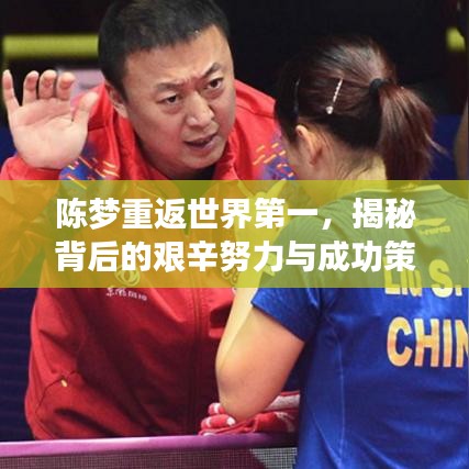 陳夢重返世界第一，揭秘背后的艱辛努力與成功策略
