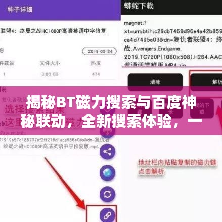 揭秘BT磁力搜索與百度神秘聯(lián)動，全新搜索體驗，一站式探秘！