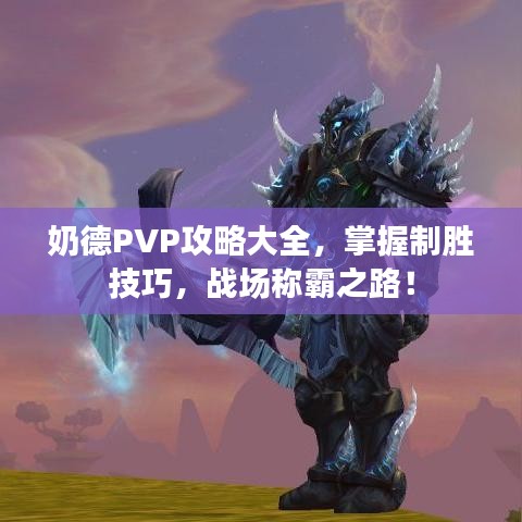 奶德PVP攻略大全，掌握制勝技巧，戰(zhàn)場稱霸之路！