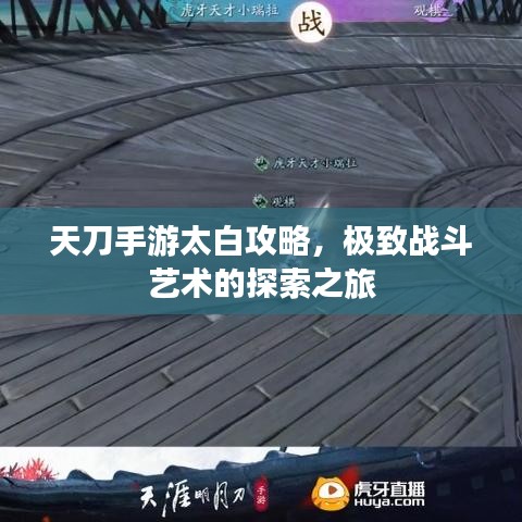 天刀手游太白攻略，極致戰(zhàn)斗藝術(shù)的探索之旅