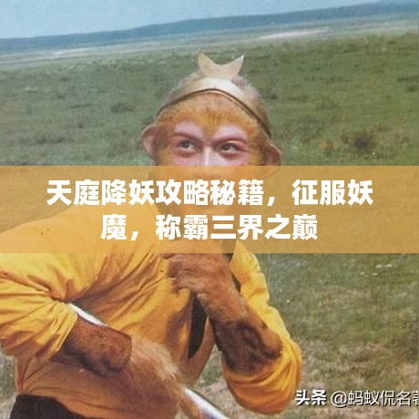 天庭降妖攻略秘籍，征服妖魔，稱霸三界之巔