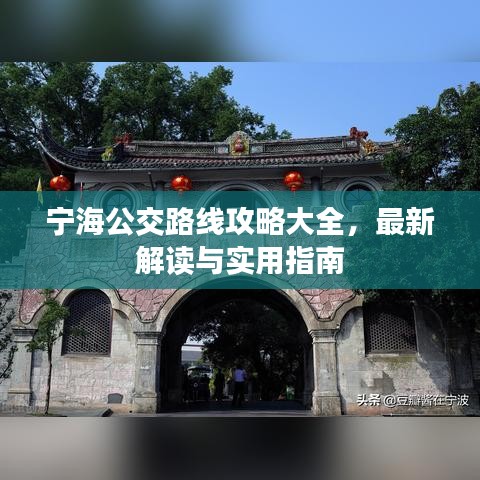 寧海公交路線攻略大全，最新解讀與實用指南