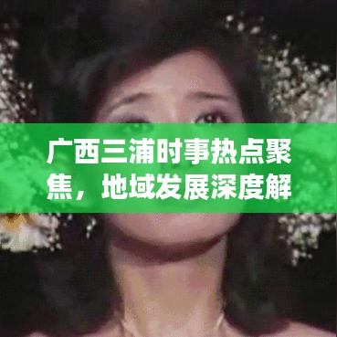 廣西三浦時事熱點聚焦，地域發(fā)展深度解讀