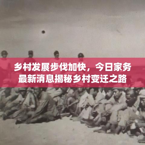 鄉(xiāng)村發(fā)展步伐加快，今日家務(wù)最新消息揭秘鄉(xiāng)村變遷之路