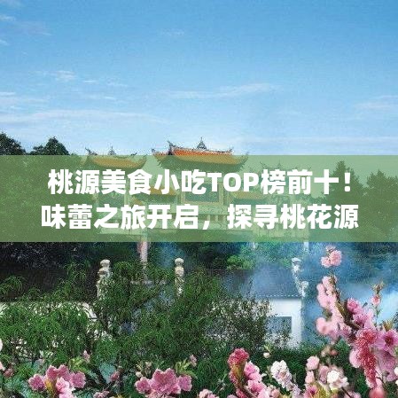 桃源美食小吃TOP榜前十！味蕾之旅開(kāi)啟，探尋桃花源的美食傳奇