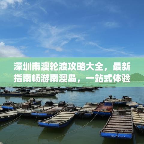 深圳南澳輪渡攻略大全，最新指南暢游南澳島，一站式體驗(yàn)！
