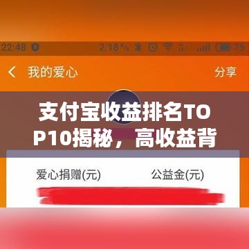 支付寶收益排名TOP10揭秘，高收益背后的秘密策略與實(shí)戰(zhàn)攻略