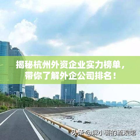 揭秘杭州外資企業(yè)實力榜單，帶你了解外企公司排名！