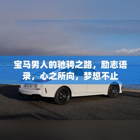 寶馬男人的馳騁之路，勵志語錄，心之所向，夢想不止