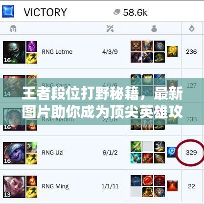 王者段位打野秘籍，最新圖片助你成為頂尖英雄攻略