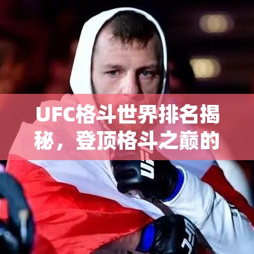 UFC格斗世界排名揭秘，登頂格斗之巔的榮耀之路！