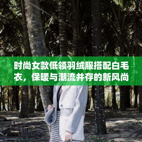 時(shí)尚女款低領(lǐng)羽絨服搭配白毛衣，保暖與潮流并存的新風(fēng)尚