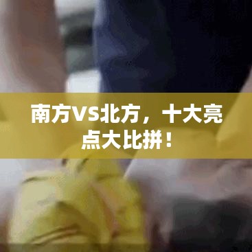 南方VS北方，十大亮點大比拼！