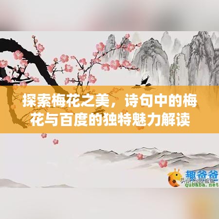探索梅花之美，詩句中的梅花與百度的獨特魅力解讀