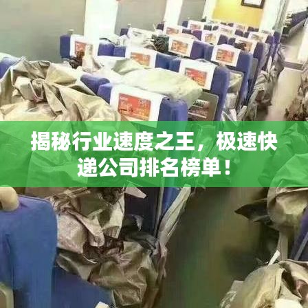 揭秘行業(yè)速度之王，極速快遞公司排名榜單！