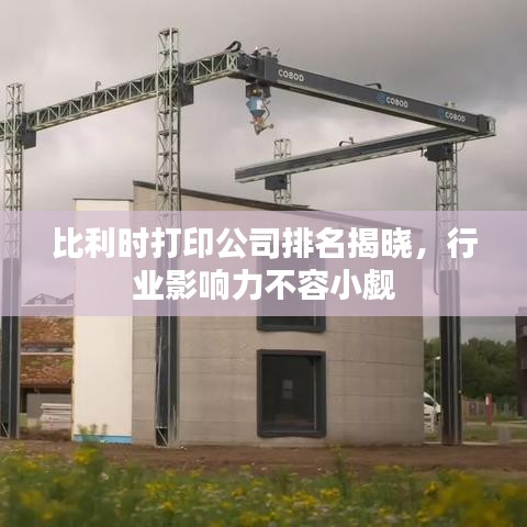 比利時打印公司排名揭曉，行業(yè)影響力不容小覷