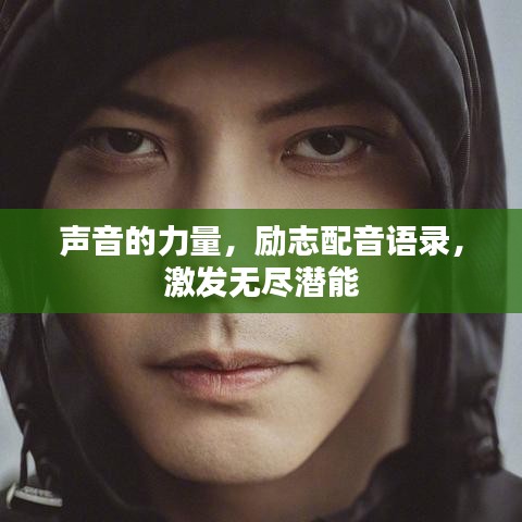 聲音的力量，勵志配音語錄，激發(fā)無盡潛能