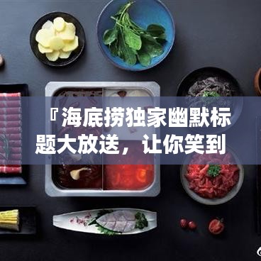 『海底撈獨家幽默標題大放送，讓你笑到停不下來！』