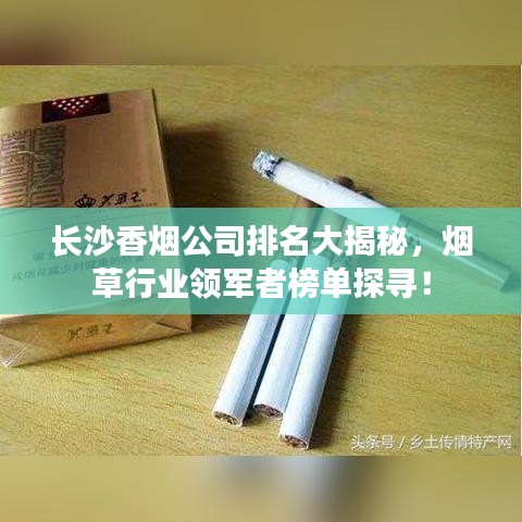 長沙香煙公司排名大揭秘，煙草行業(yè)領(lǐng)軍者榜單探尋！