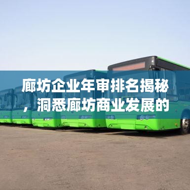 廊坊企業(yè)年審排名揭秘，洞悉廊坊商業(yè)發(fā)展的核心脈搏