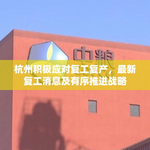 杭州積極應(yīng)對(duì)復(fù)工復(fù)產(chǎn)，最新復(fù)工消息及有序推進(jìn)戰(zhàn)略
