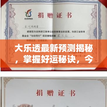 大樂透最新預(yù)測揭秘，掌握好運秘訣，今日推薦讓你幸運爆棚！