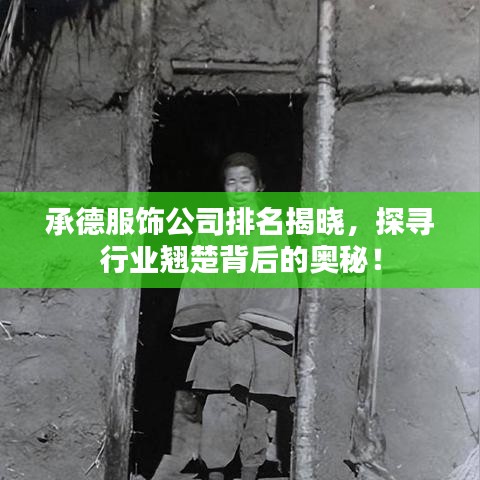 承德服飾公司排名揭曉，探尋行業(yè)翹楚背后的奧秘！