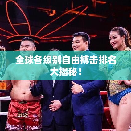 全球各級別自由搏擊排名大揭秘！