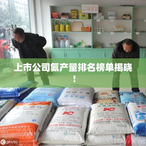 上市公司氨產(chǎn)量排名榜單揭曉！