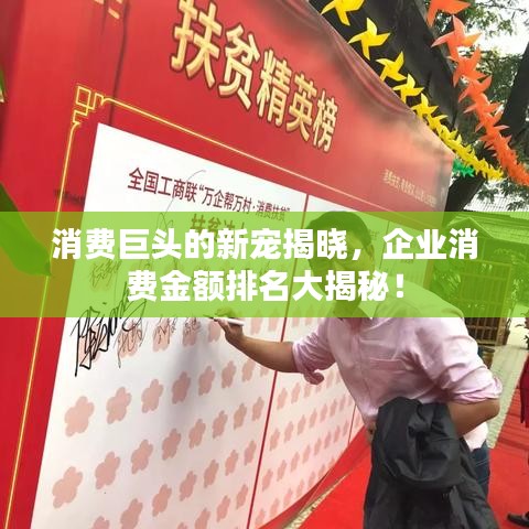 消費巨頭的新寵揭曉，企業(yè)消費金額排名大揭秘！