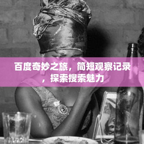 百度奇妙之旅，簡短觀察記錄，探索搜索魅力