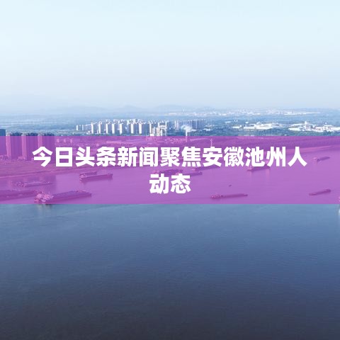 今日頭條新聞聚焦安徽池州人動態(tài)