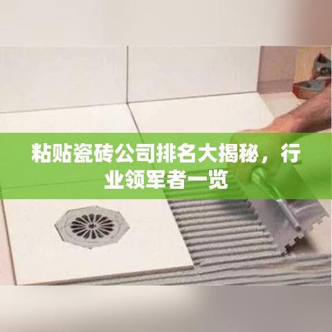 粘貼瓷磚公司排名大揭秘，行業(yè)領(lǐng)軍者一覽