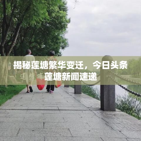 揭秘蓮塘繁華變遷，今日頭條蓮塘新聞速遞