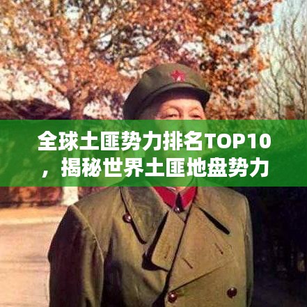 全球土匪勢(shì)力排名TOP10，揭秘世界土匪地盤勢(shì)力分布