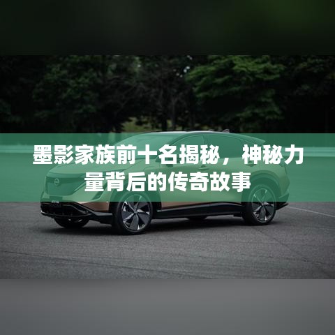 墨影家族前十名揭秘，神秘力量背后的傳奇故事