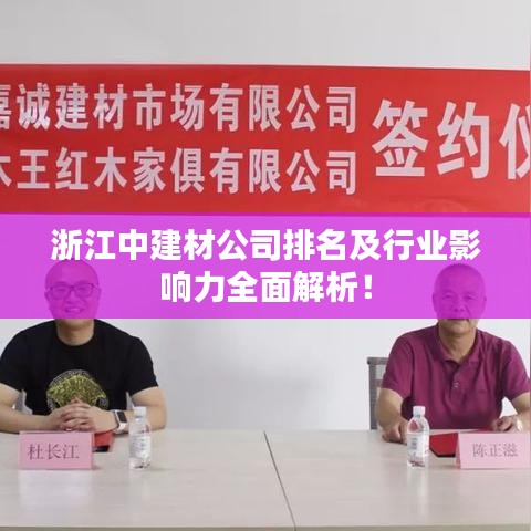 浙江中建材公司排名及行業(yè)影響力全面解析！