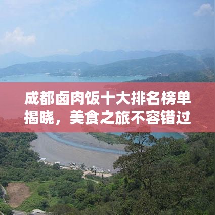 成都鹵肉飯十大排名榜單揭曉，美食之旅不容錯(cuò)過(guò)的絕佳選擇
