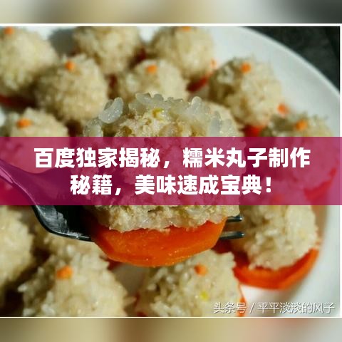百度獨(dú)家揭秘，糯米丸子制作秘籍，美味速成寶典！