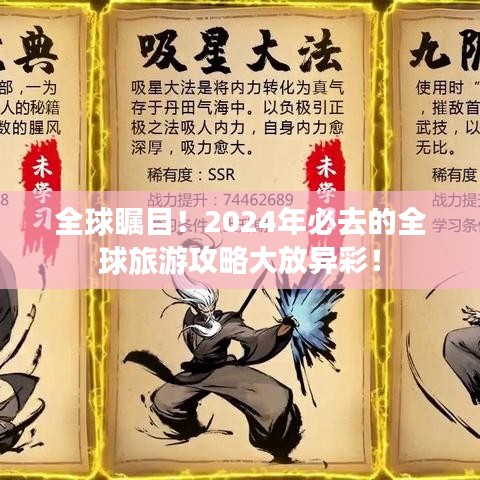 全球矚目！2024年必去的全球旅游攻略大放異彩！