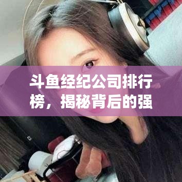 斗魚經(jīng)紀(jì)公司排行榜，揭秘背后的強(qiáng)大力量！