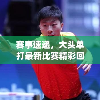 賽事速遞，大頭單打最新比賽精彩回顧與前瞻展望