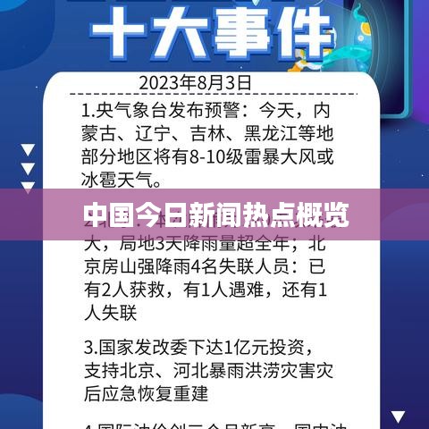 中國(guó)今日新聞熱點(diǎn)概覽