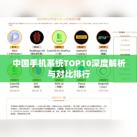 中國手機系統(tǒng)TOP10深度解析與對比排行